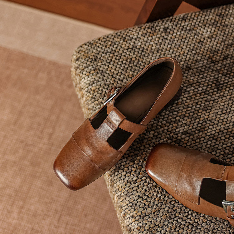 Veyra - Genuine Leather Heels
