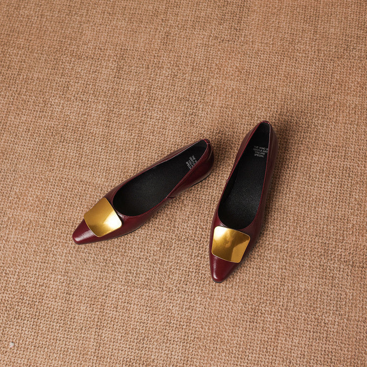Lorea - Genuine Leather Flats