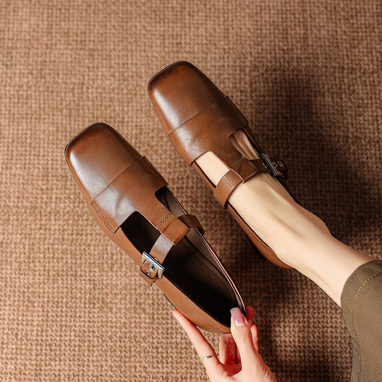 Veyra - Genuine Leather Heels