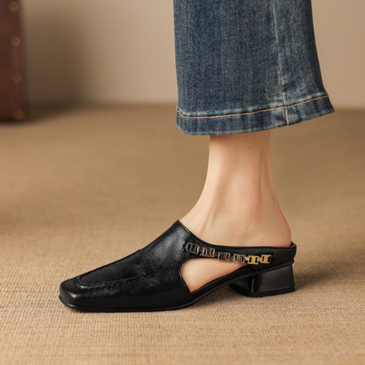 Vyla - Genuine Leather Mules