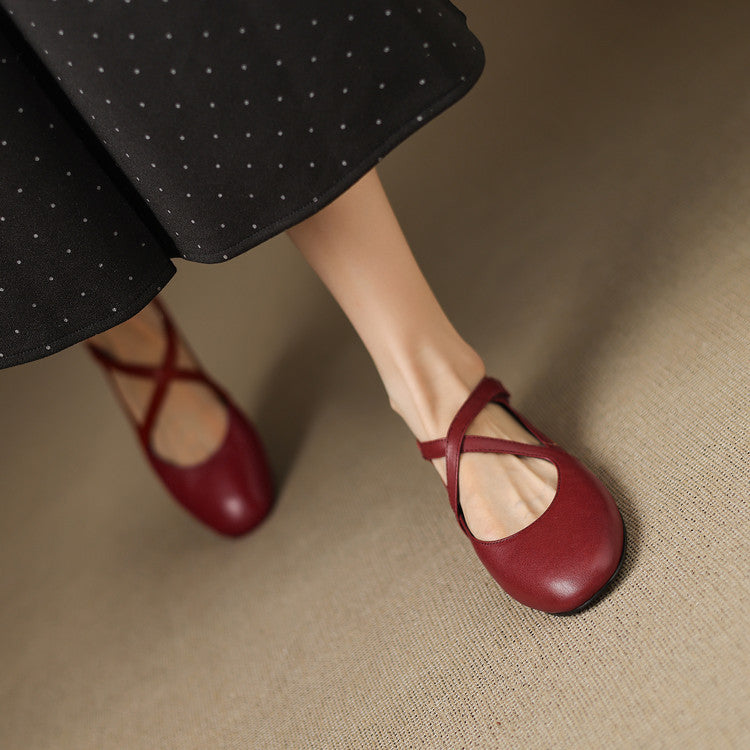 Zeor - Genuine Leather Flats