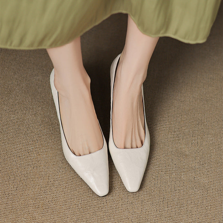 Zala - Genuine Leather Heels
