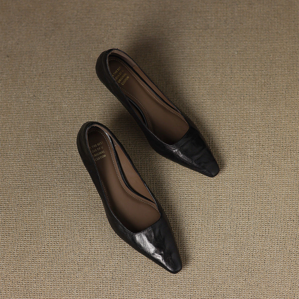 Zala - Genuine Leather Heels