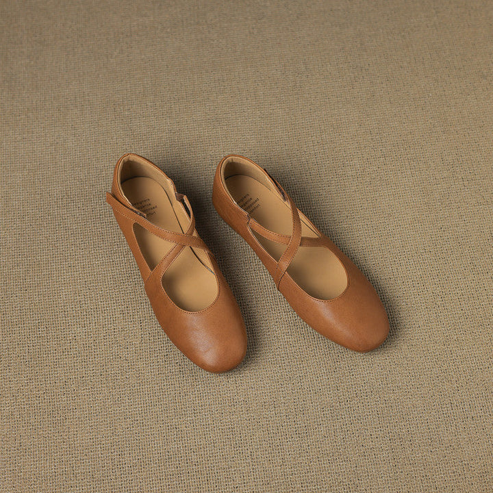 Zeor - Genuine Leather Flats
