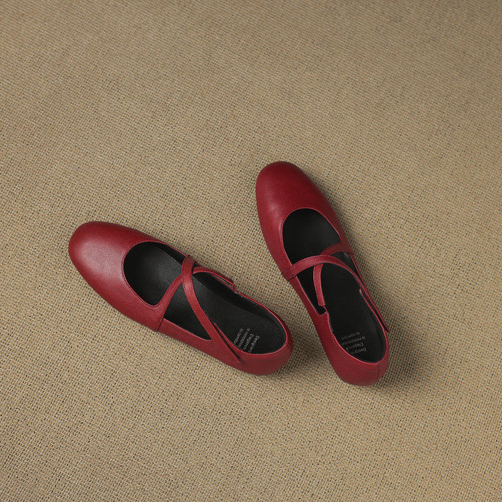 Zeor - Genuine Leather Flats