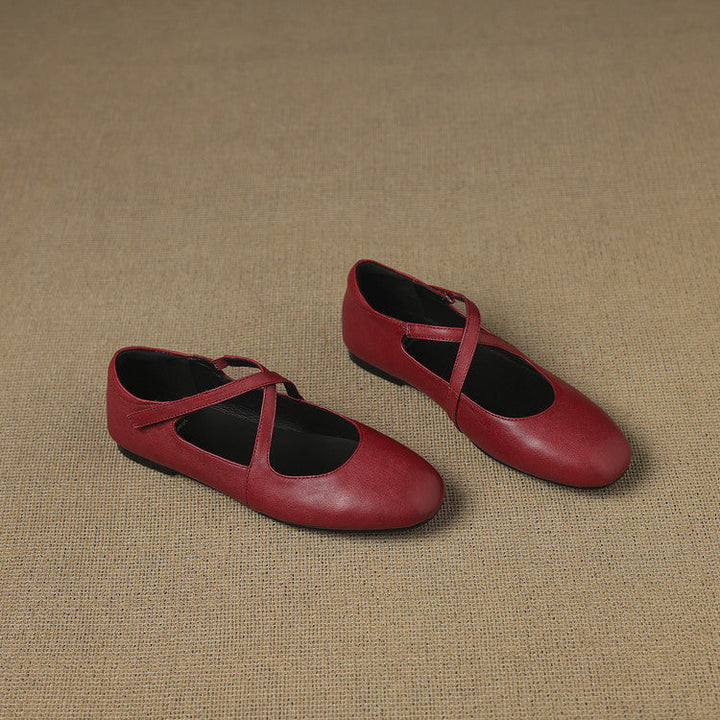 Zeor - Genuine Leather Flats