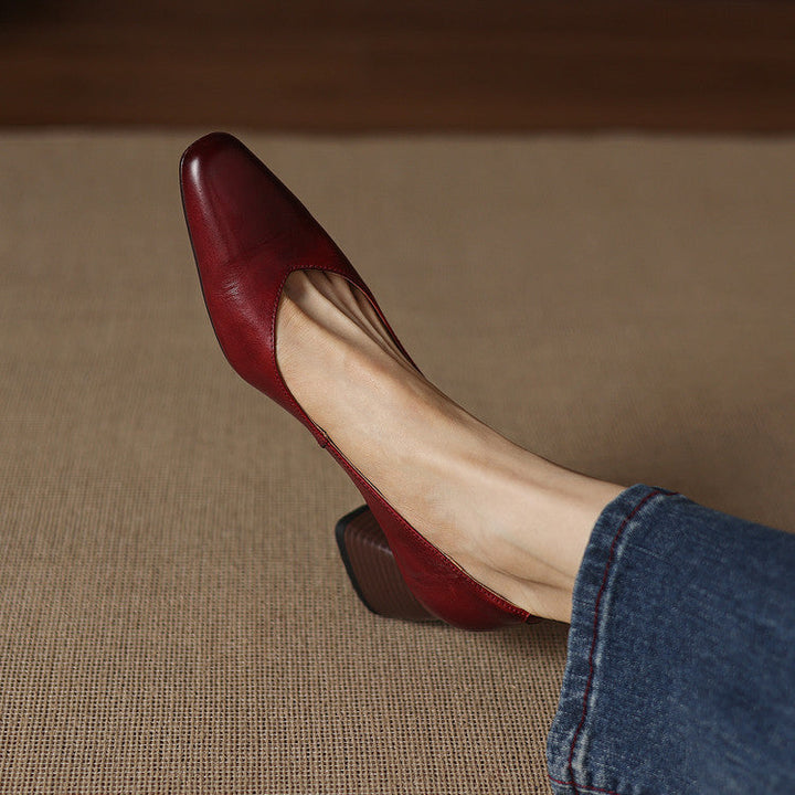 Zila - Genuine Leather Heels