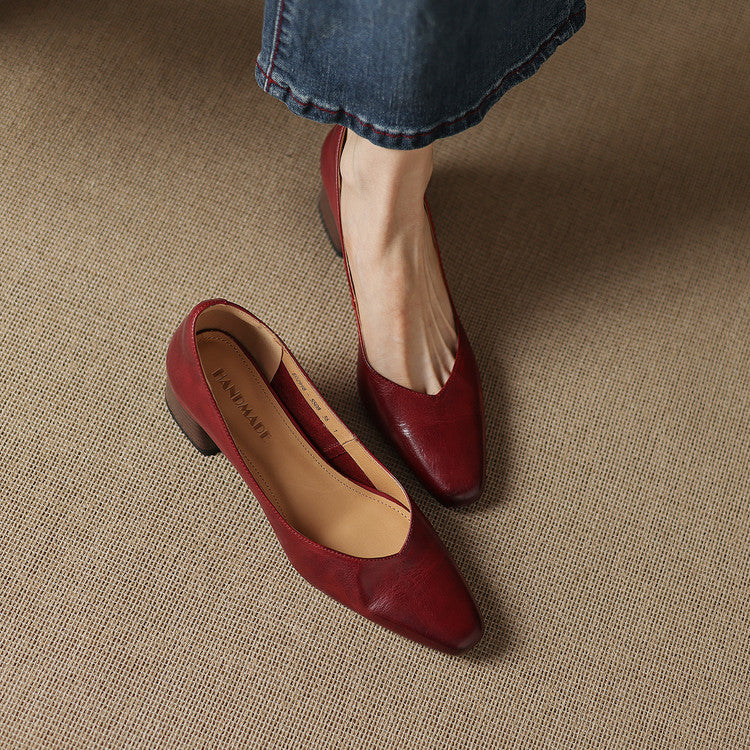 Zila - Genuine Leather Heels