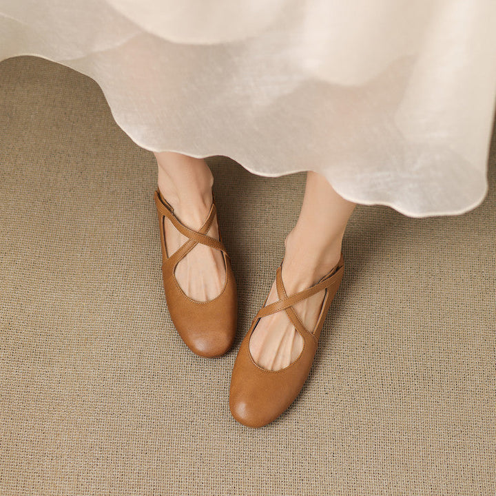 Zeor - Genuine Leather Flats