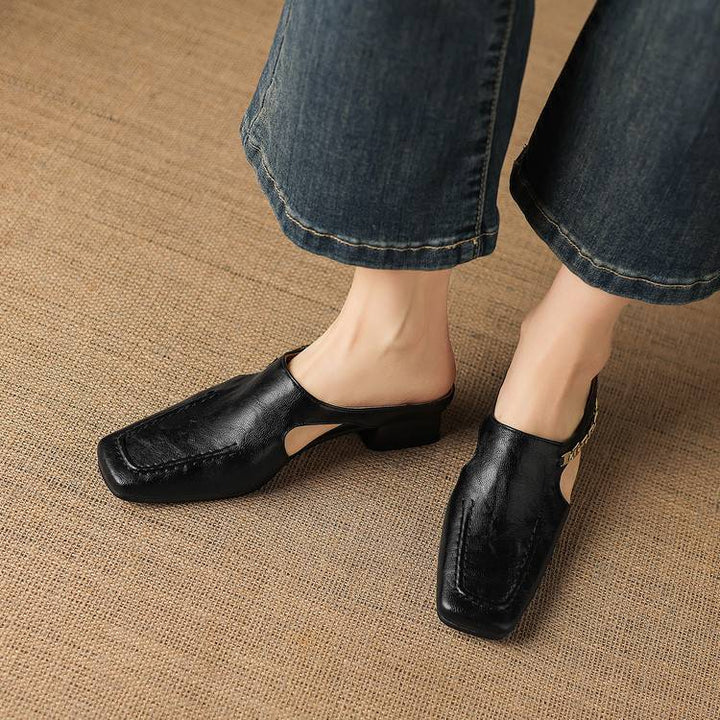 Vyla - Genuine Leather Mules