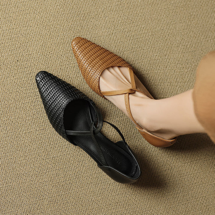 Dona - Genuine Leather Heels