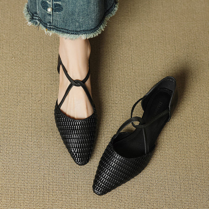 Dona - Genuine Leather Heels