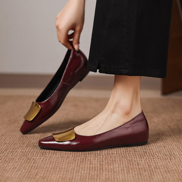 Lorea - Genuine Leather Flats