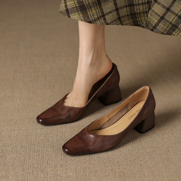 Zila - Genuine Leather Heels