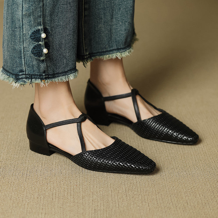 Dona - Genuine Leather Heels