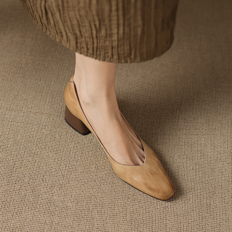 Zila - Genuine Leather Heels