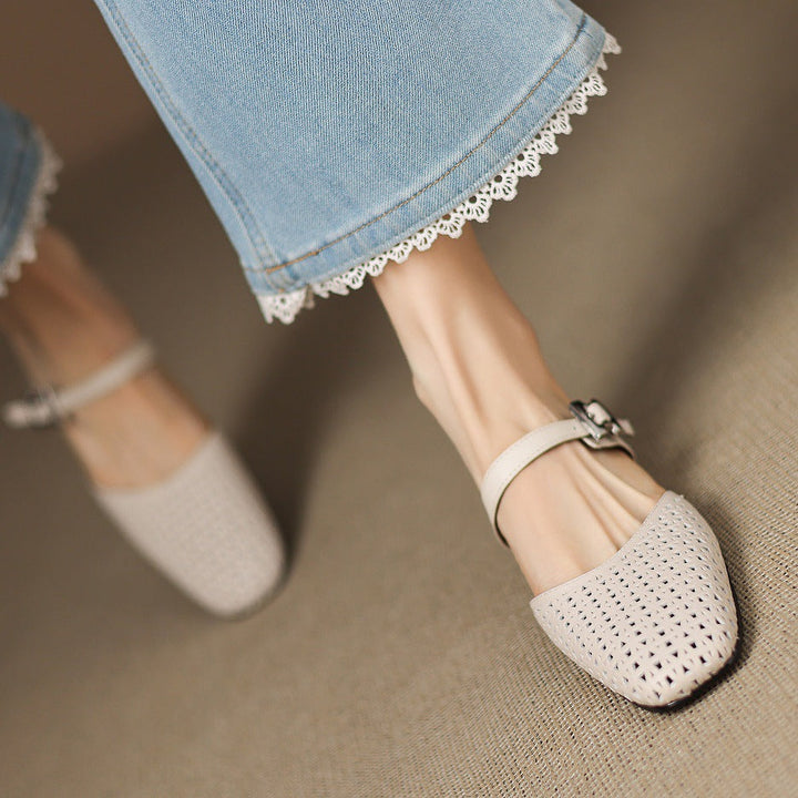 Nilda - Genuine Leather Mules