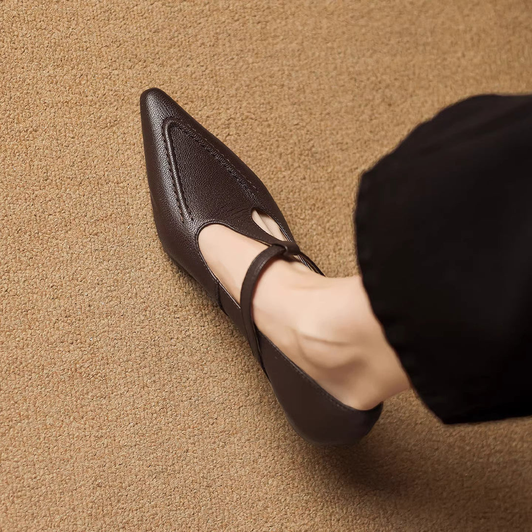 Tirea - Genuine Leather Heels