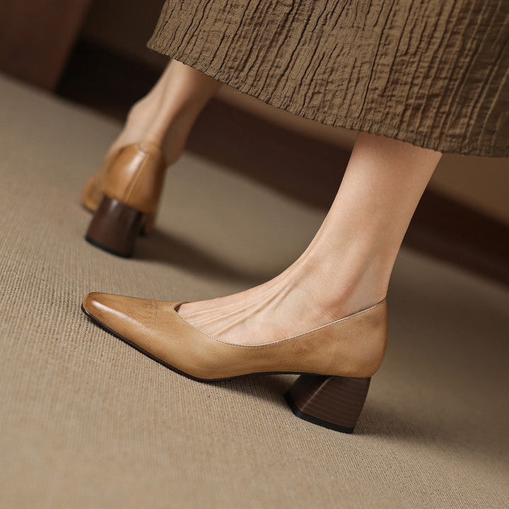 Zila - Genuine Leather Heels