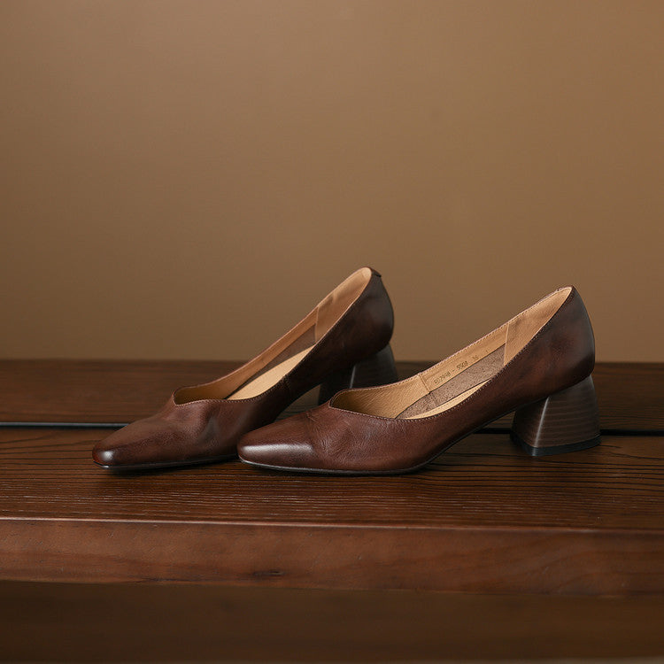Zila - Genuine Leather Heels