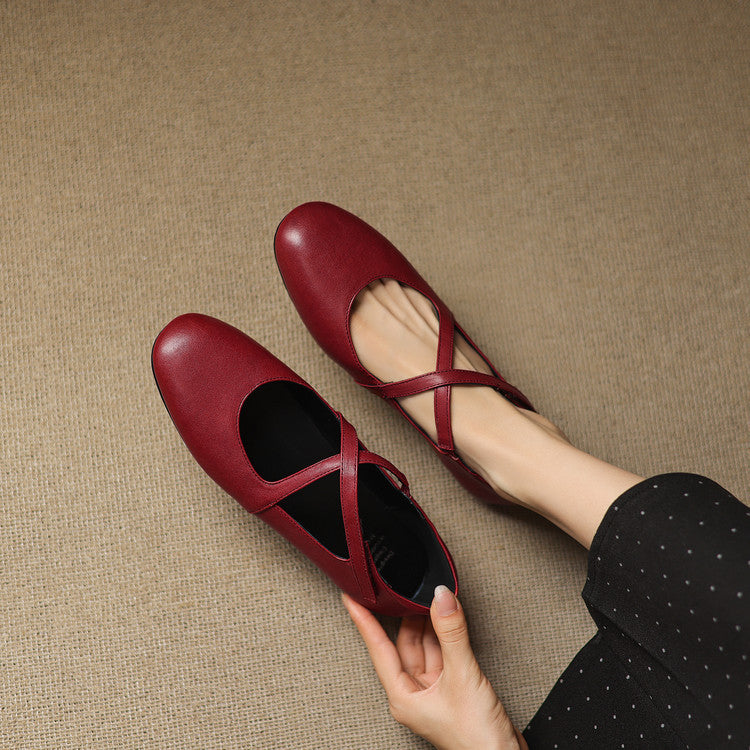 Zeor - Genuine Leather Flats