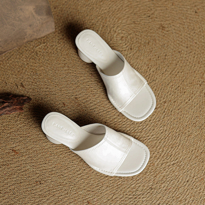 Amira - Genuine Leather Mules