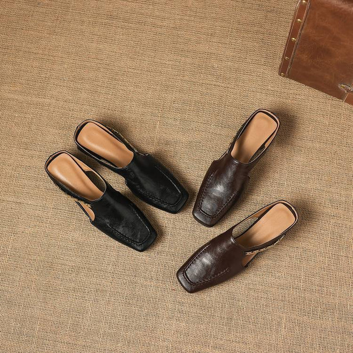 Vyla - Genuine Leather Mules