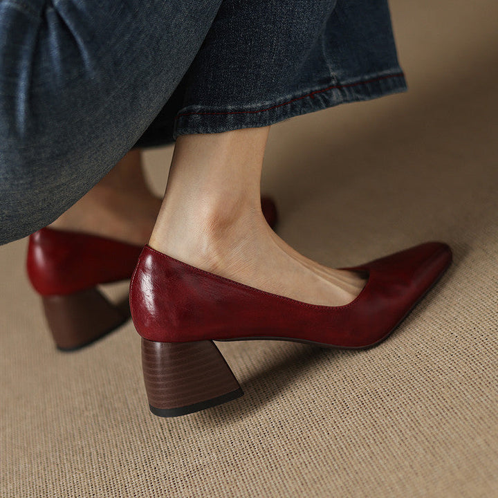 Zila - Genuine Leather Heels