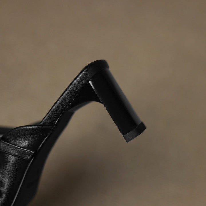 Vanya - Ruched Mary Jane Mule