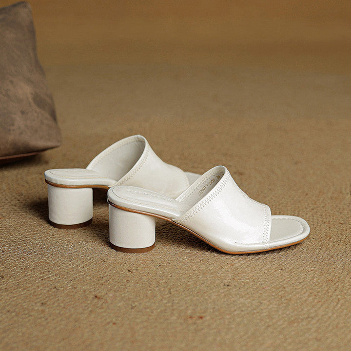 Amira - Genuine Leather Mules