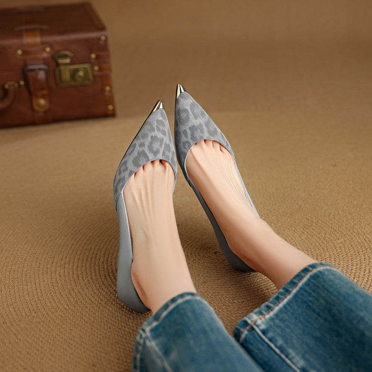 Clair - Genuine Leather Heels