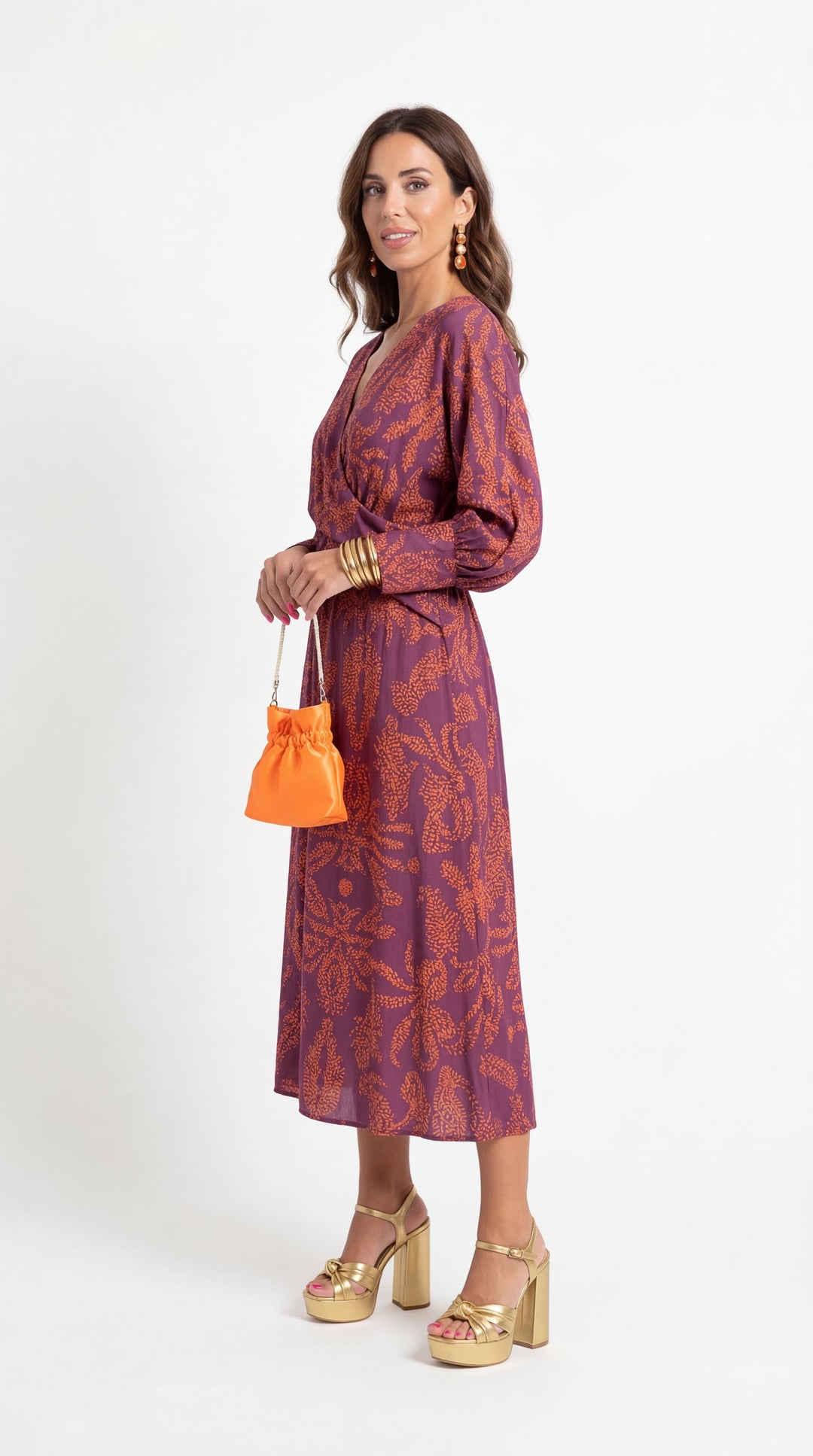 Isadora™ - Printed Midi Dress