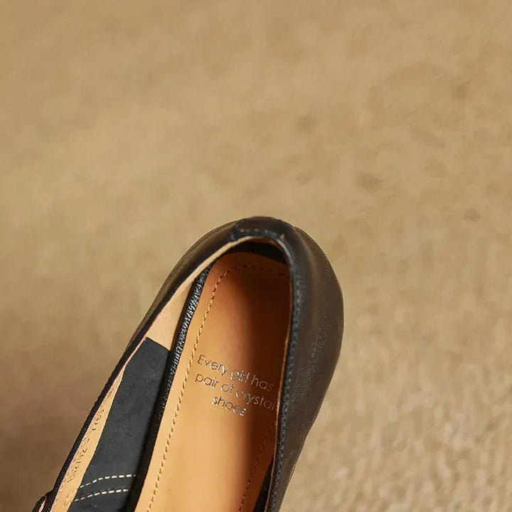 Maela - Genuine Leather Heels