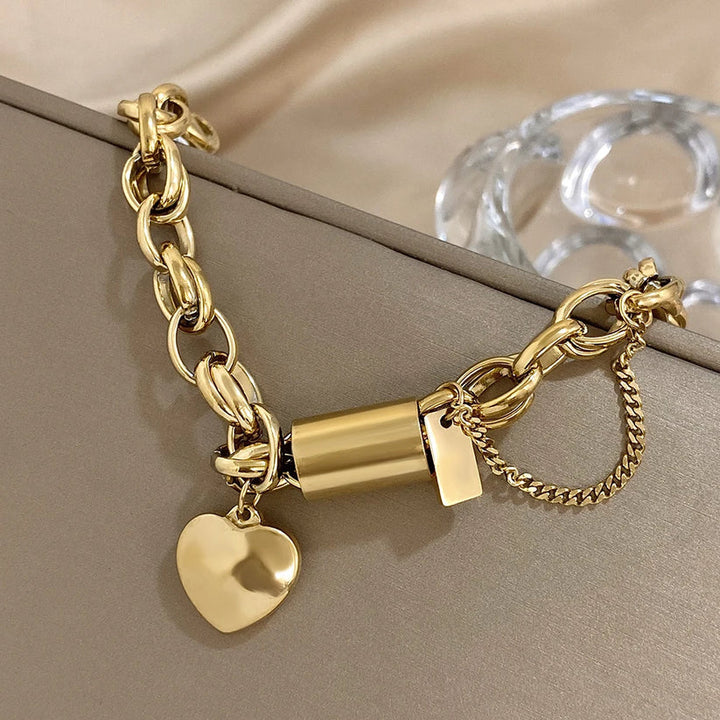 Heartened Gold Vintage Bracelet