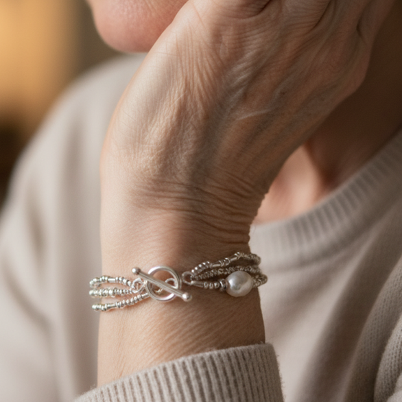 Graceful Pearl Bracelets Pack