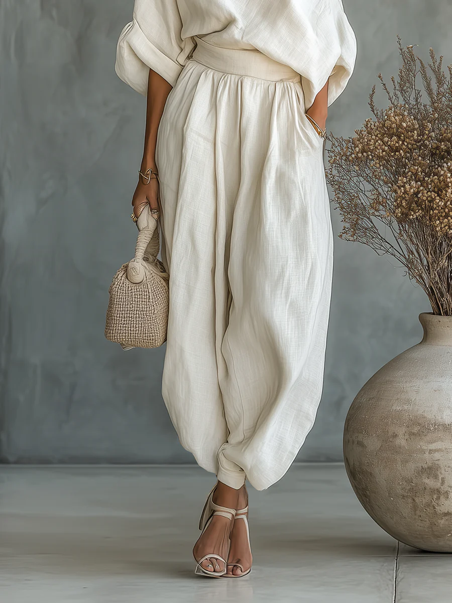 Ariadna™ - Two-Piece Set with Off-the-Shoulder Design