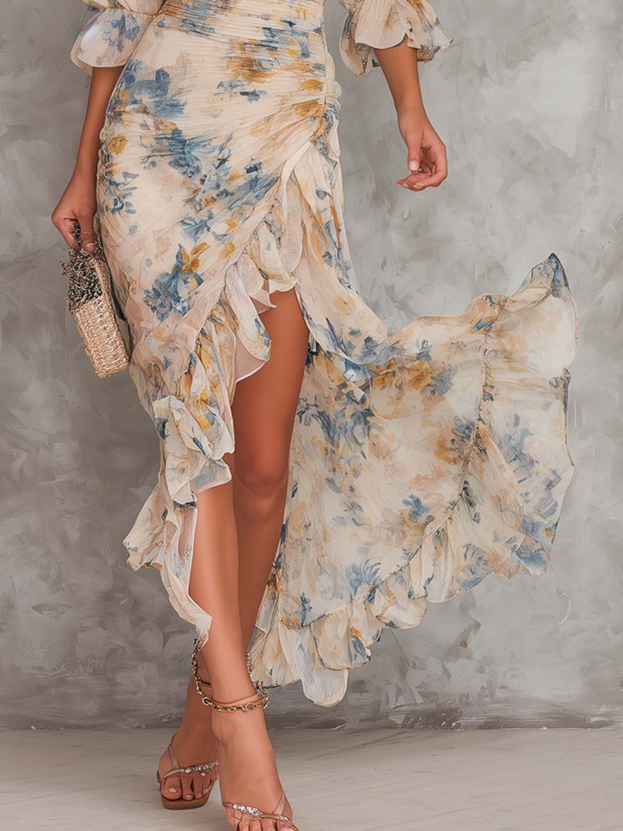 Cassia™ - Floral Maxi Dress