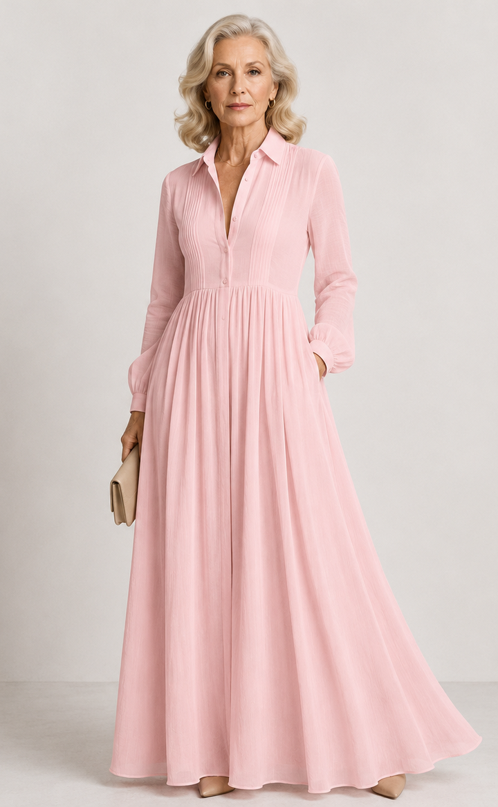 Lioren™ - Soft Flow Maxi Dress