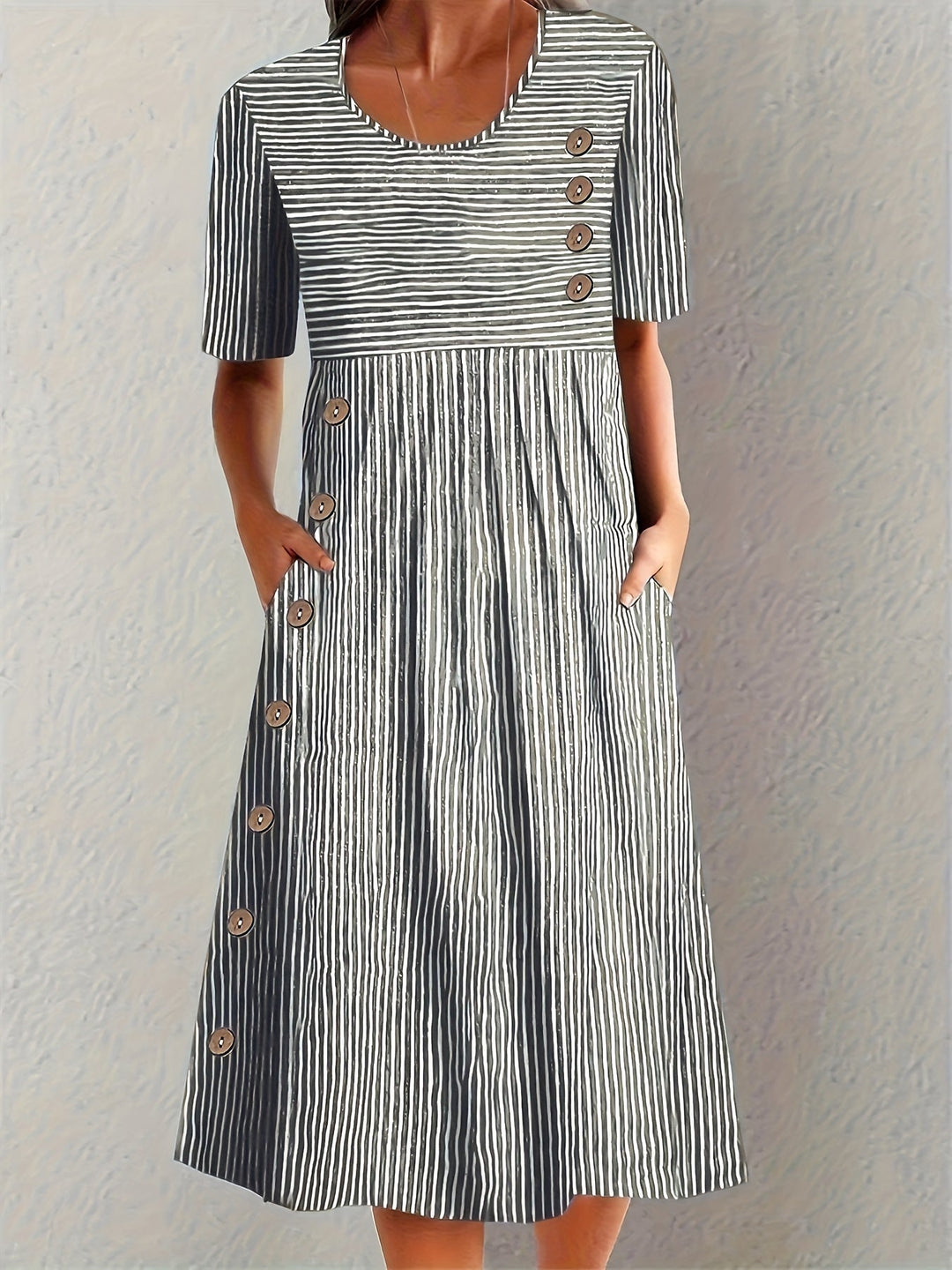 Sofia™ – Striped Summer Dress