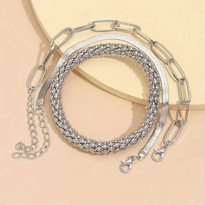 Multi Layer Boho Chain Bracelet