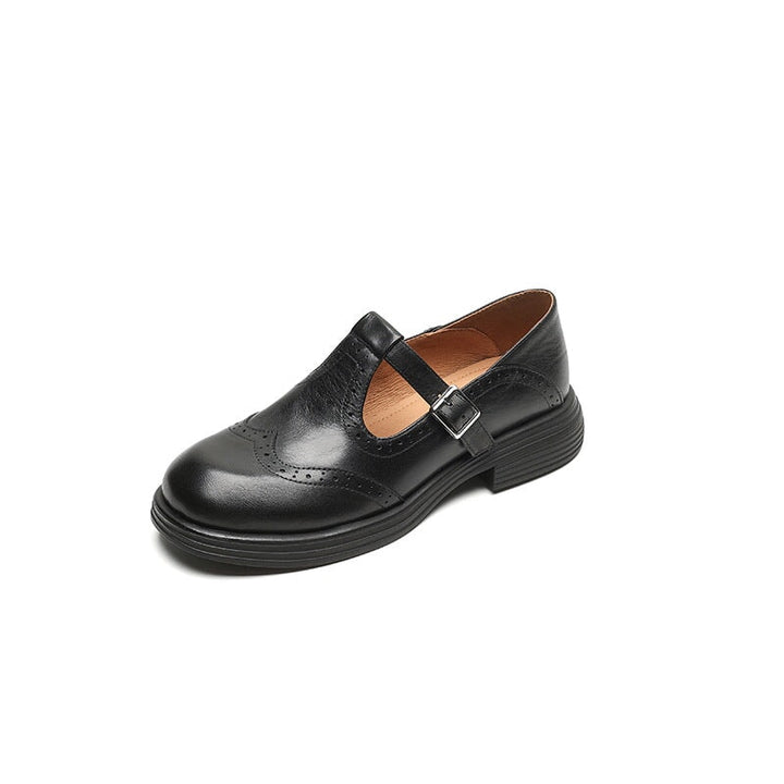 Verda - Vegan Leather Mary Jane Flats