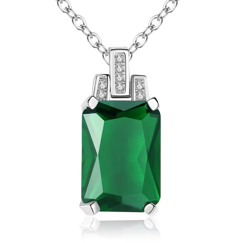 Modern Baguette Necklace