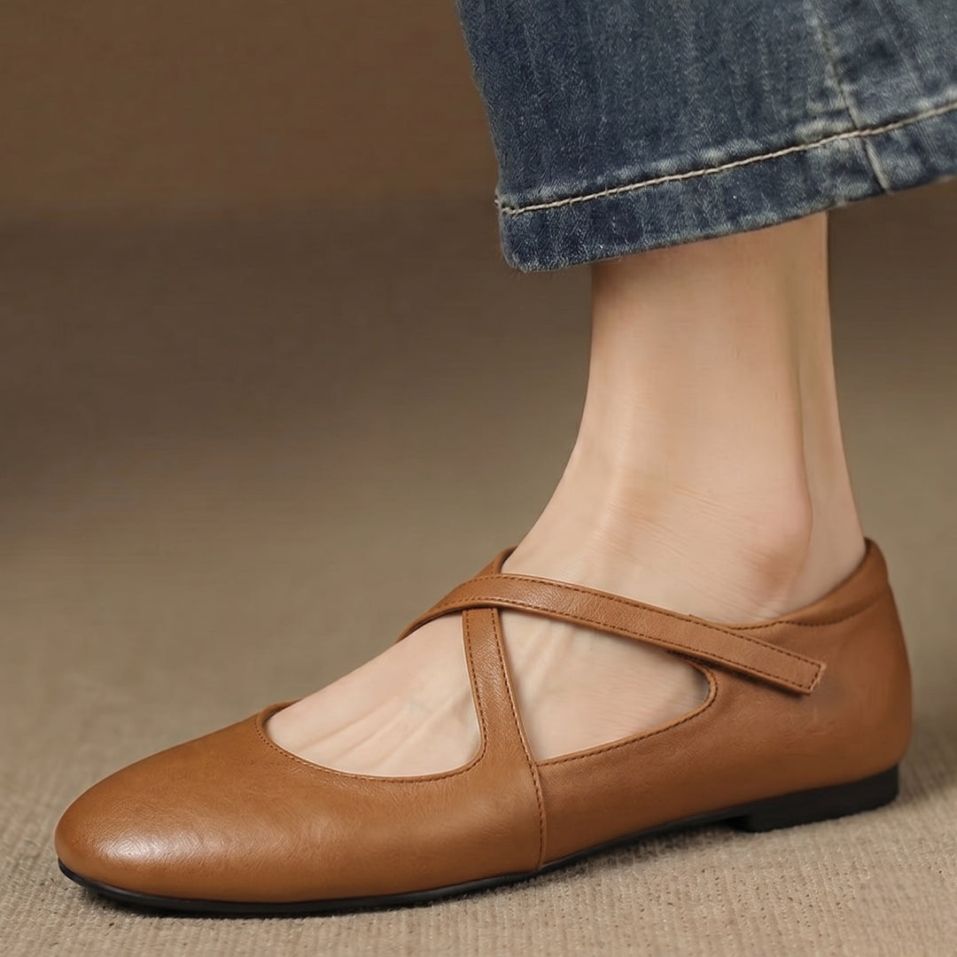 Zeor - Genuine Leather Flats