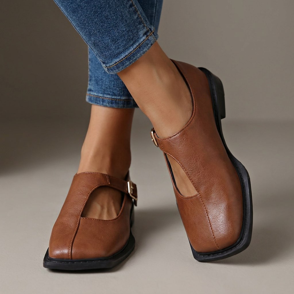 Rosalie - Comfort Leather Flats