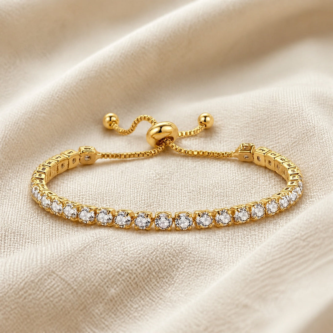 Ardent Gold Zircon Bracelet