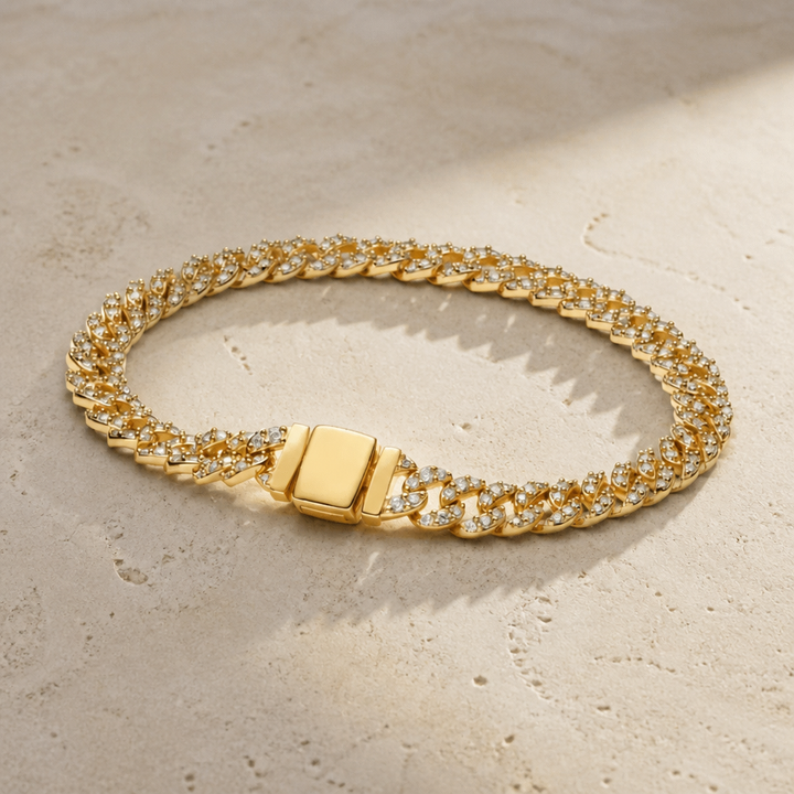 Majestic Paved Cuban Bracelet