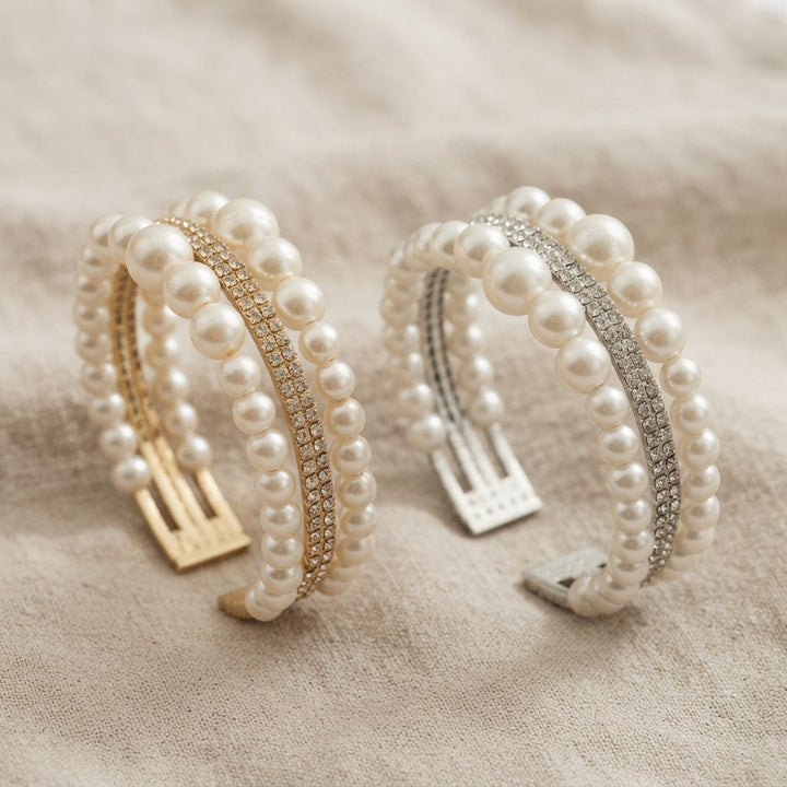 Baroque Pearl Cascade Bracelet