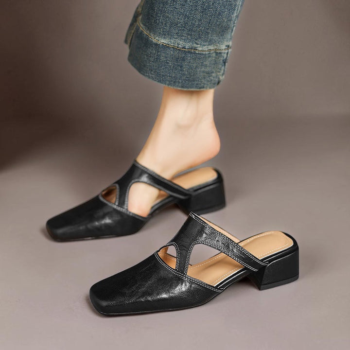 Dessa - Genuine Leather Mules