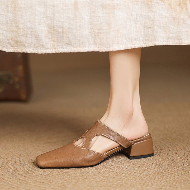 Dessa - Genuine Leather Mules