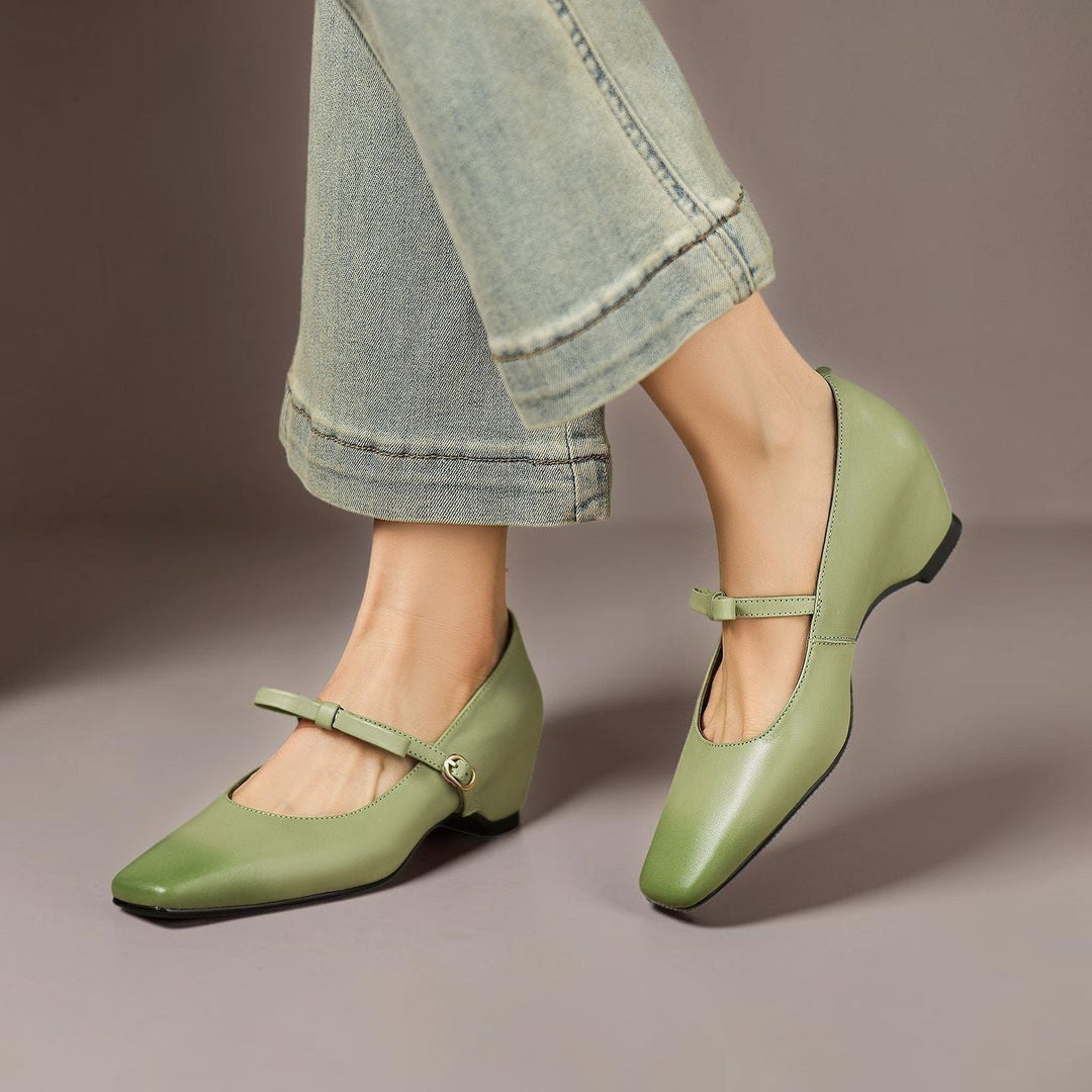 Bryony - Bow-Strap Mary Jane Pump